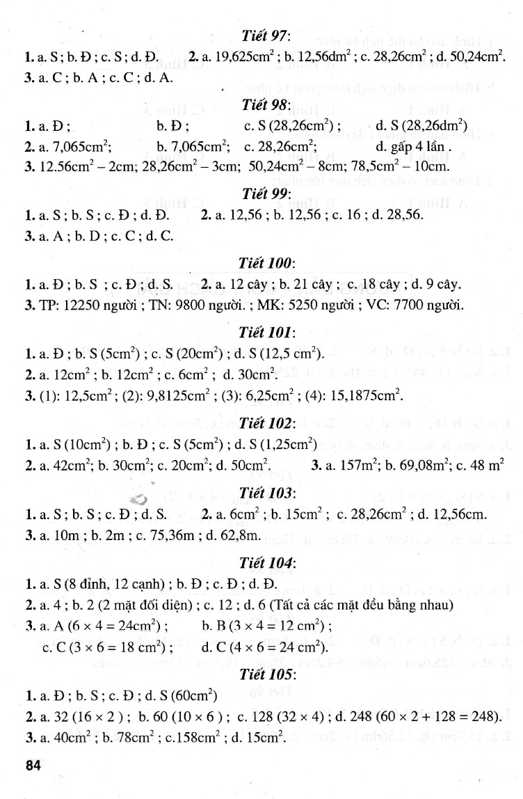 bộ bài tập trắc nghiệm hay và khó toán 5 - tập 2 - Ảnh 15