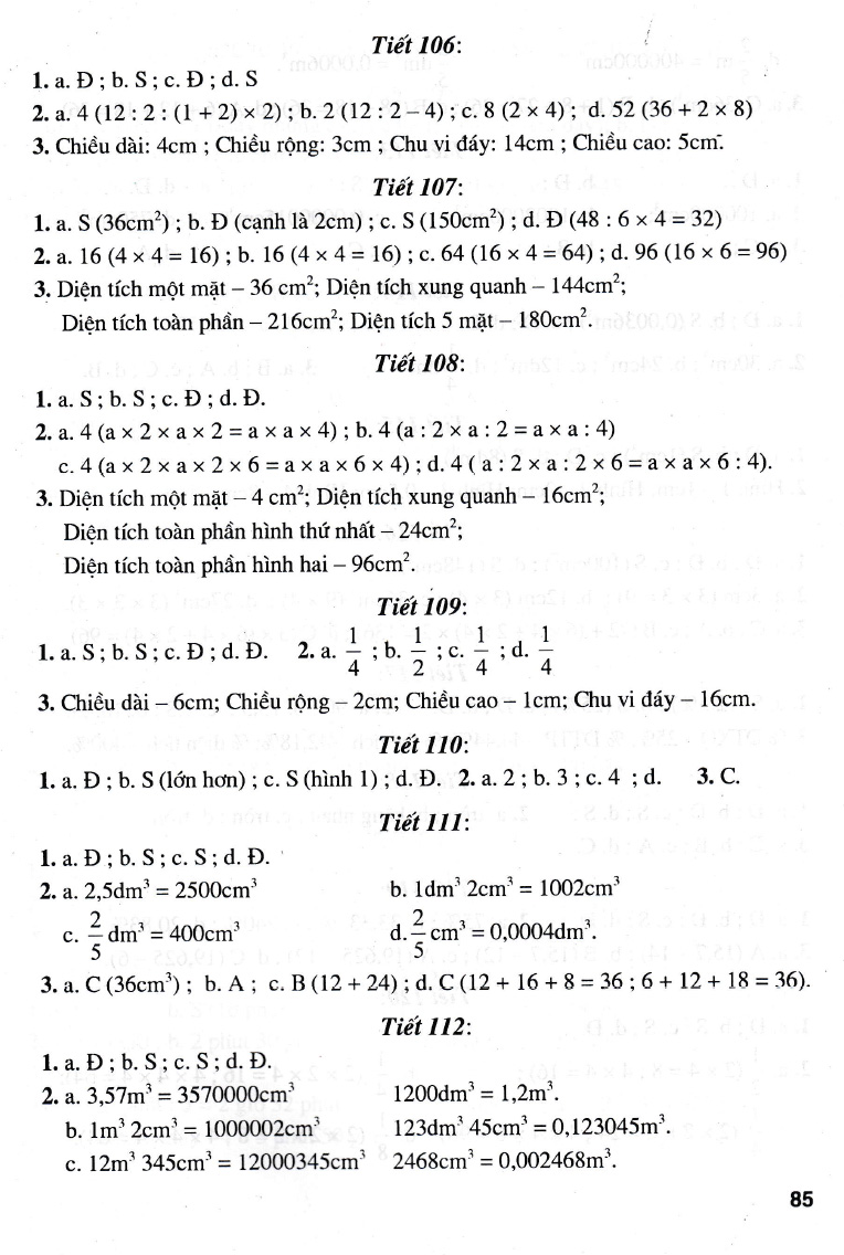 bộ bài tập trắc nghiệm hay và khó toán 5 - tập 2 - Ảnh 16
