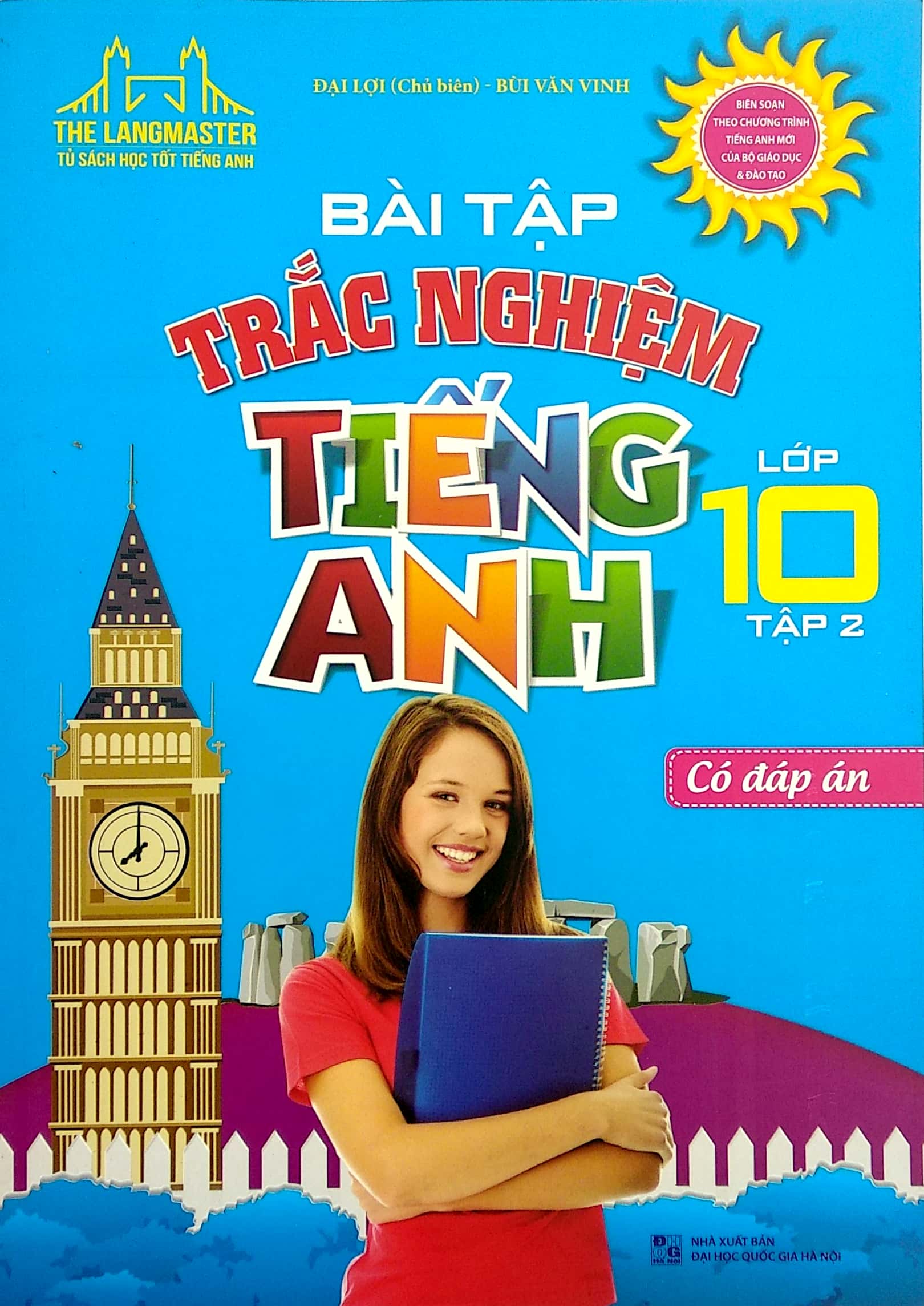 bộ bài tập trắc nghiệm tiếng anh lớp 10 tập 2 - có đáp án - Ảnh 2
