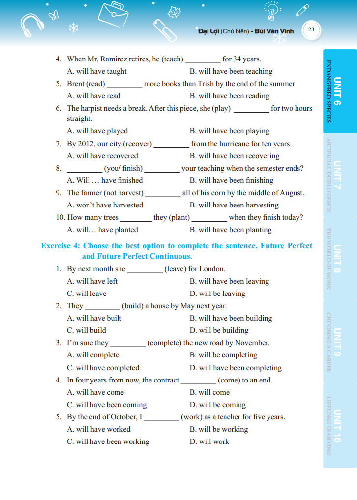 bộ bài tập trắc nghiệm tiếng anh lớp 12 tập 2- có đáp án - Ảnh 11