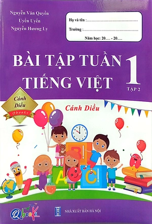 bộ bài tập tuần tiếng việt 1 - tập 2 (cánh diều) (2022) - Ảnh 2
