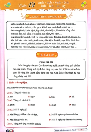 bộ bài tập tuần tiếng việt 1 - tập 2 (cánh diều) (2022) - Ảnh 3