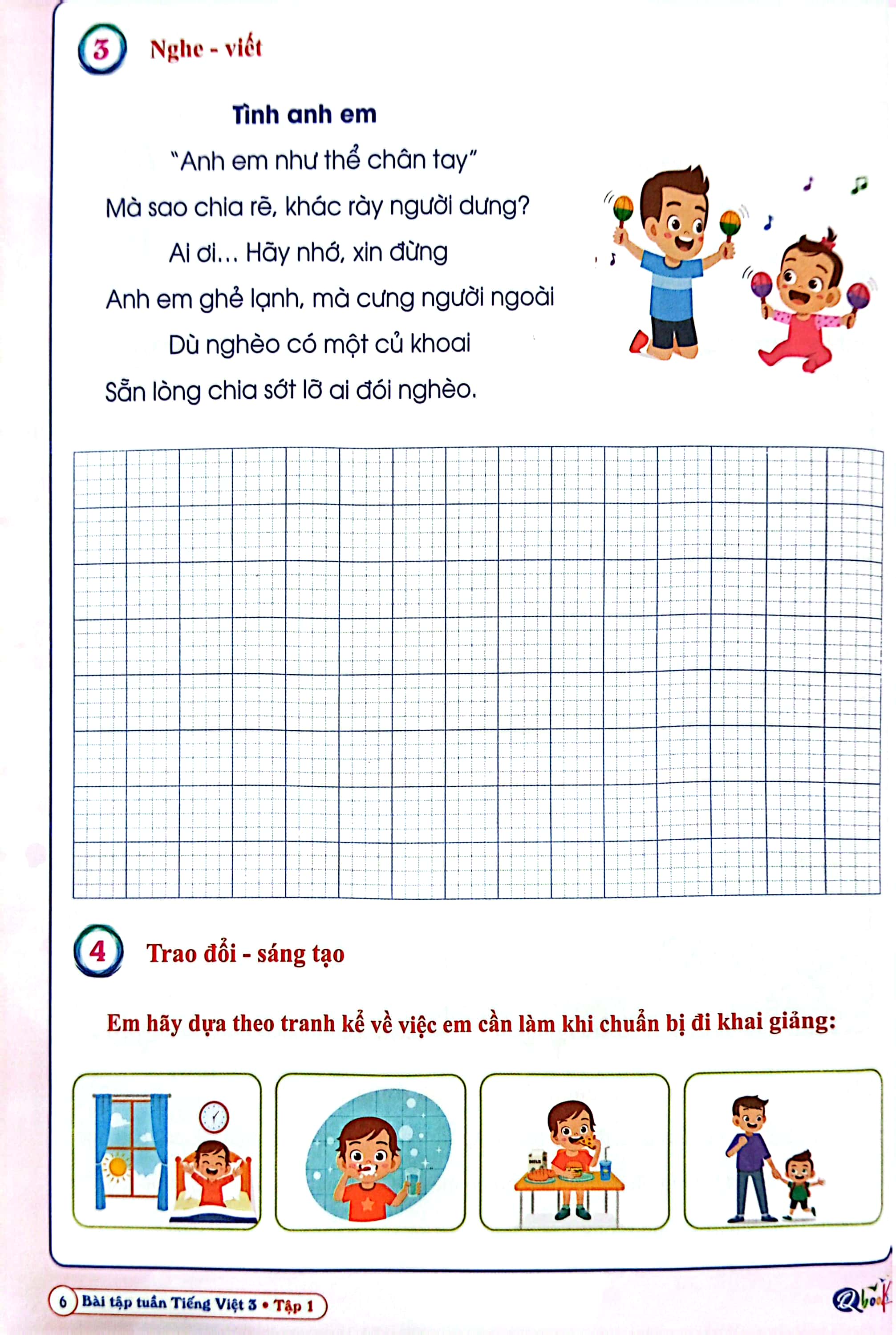 bộ bài tập tuần tiếng việt 3 - tập 1 (cánh diều) (2022) - Ảnh 7