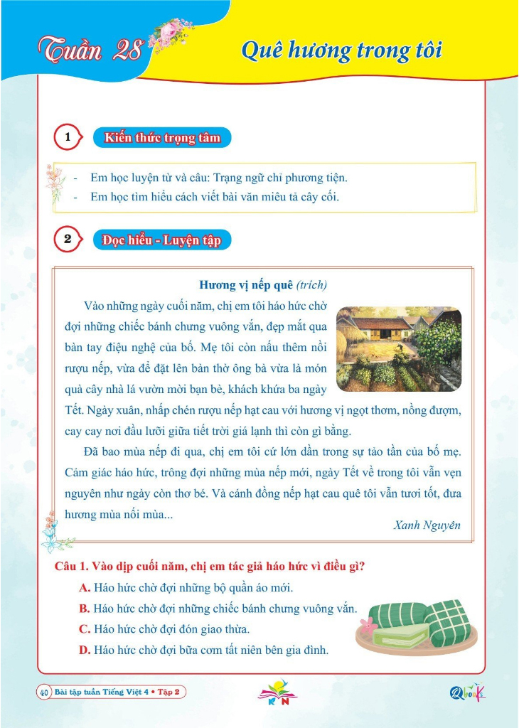 Bộ Bài Tập Tuần Tiếng Việt 4 - Tập 2 (Kết Nối Tri Thức Với Cuộc Sống) - Ảnh 4