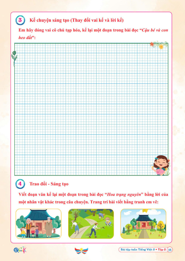 Bộ Bài Tập Tuần Tiếng Việt 5 - Tập 2 (Cánh Diều) - Ảnh 7