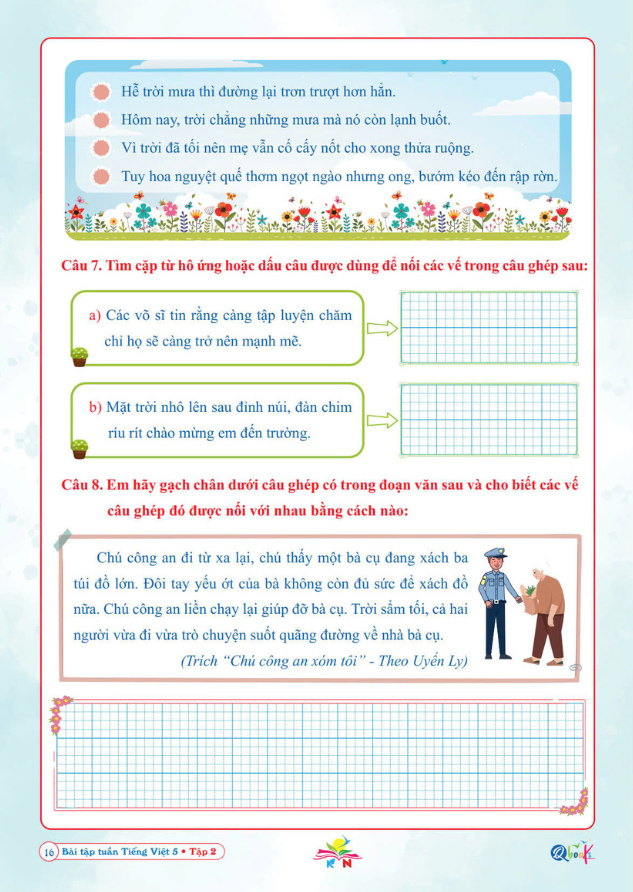 Bộ Bài Tập Tuần Tiếng Việt 5 - Tập 2 (Kết Nối) - Ảnh 6