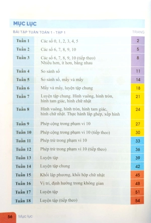 bộ bài tập tuần toán 1 - tập 1 (bộ sách kết nối tri thức với cuộc sống) - Ảnh 3