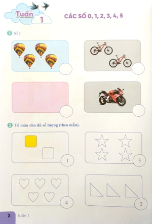 bộ bài tập tuần toán 1 - tập 1 (bộ sách kết nối tri thức với cuộc sống) - Ảnh 4