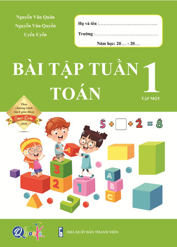 Bộ Bài Tập Tuần Toán 1 - Tập 1 (Cánh Diều) - Ảnh 2