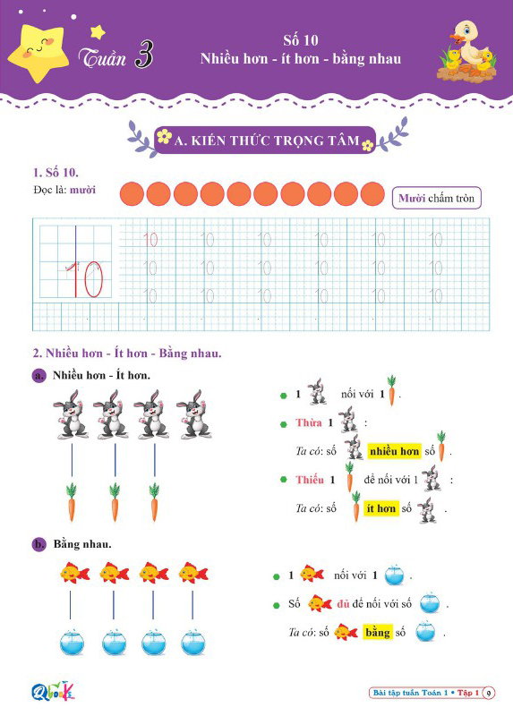 Bộ Bài Tập Tuần Toán 1 - Tập 1 (Cánh Diều) - Ảnh 3