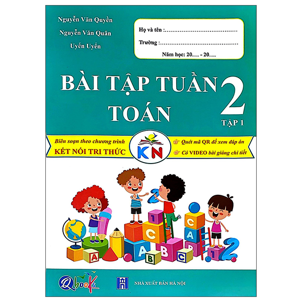 Bộ Bài Tập Tuần Toán 2 - Tập 1 (Kết Nối) (Tái Bản 2025)