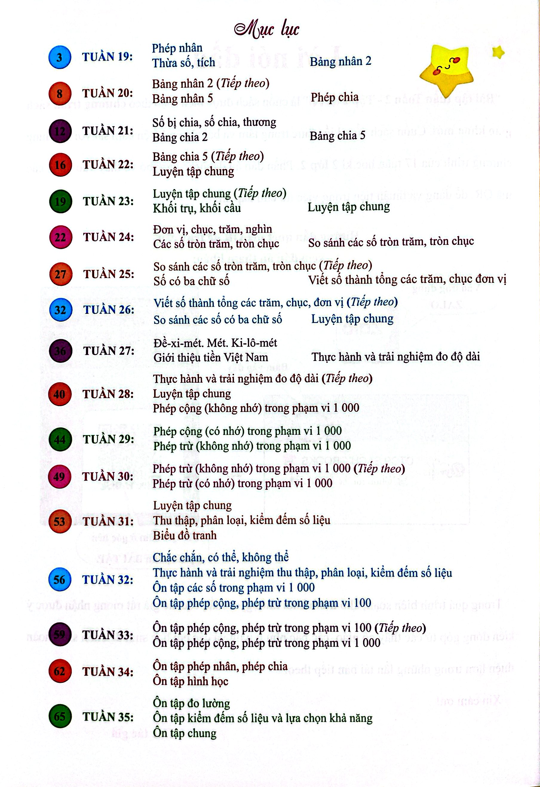 Bộ
						
										
										Bài Tập Tuần Toán 2 - Tập 2 - Ảnh 3