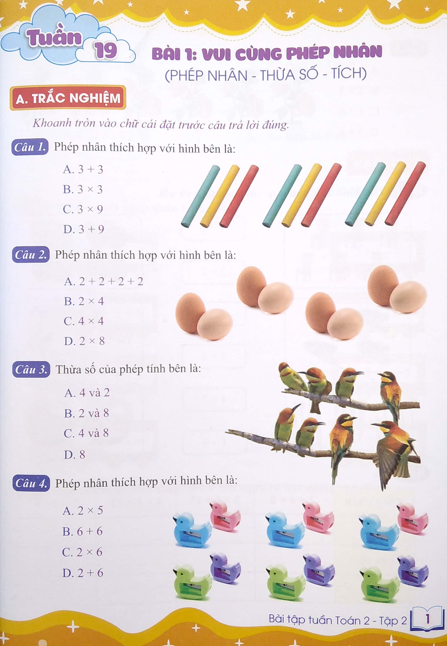 bộ bài tập tuần toán 2 - tập 2 (biên soạn theo chương trình giáo dục phổ thông mới) - Ảnh 4