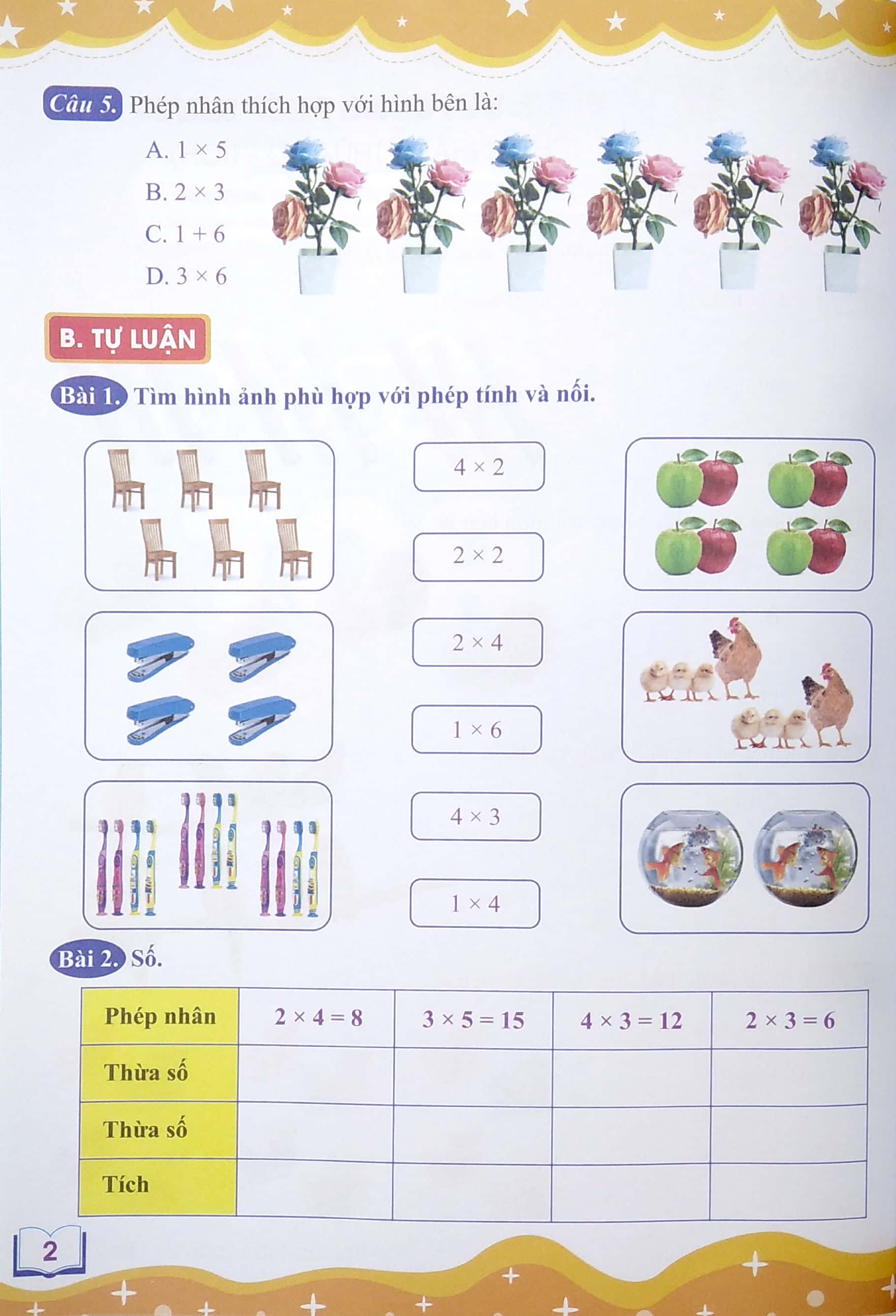 bộ bài tập tuần toán 2 - tập 2 (biên soạn theo chương trình giáo dục phổ thông mới) - Ảnh 5