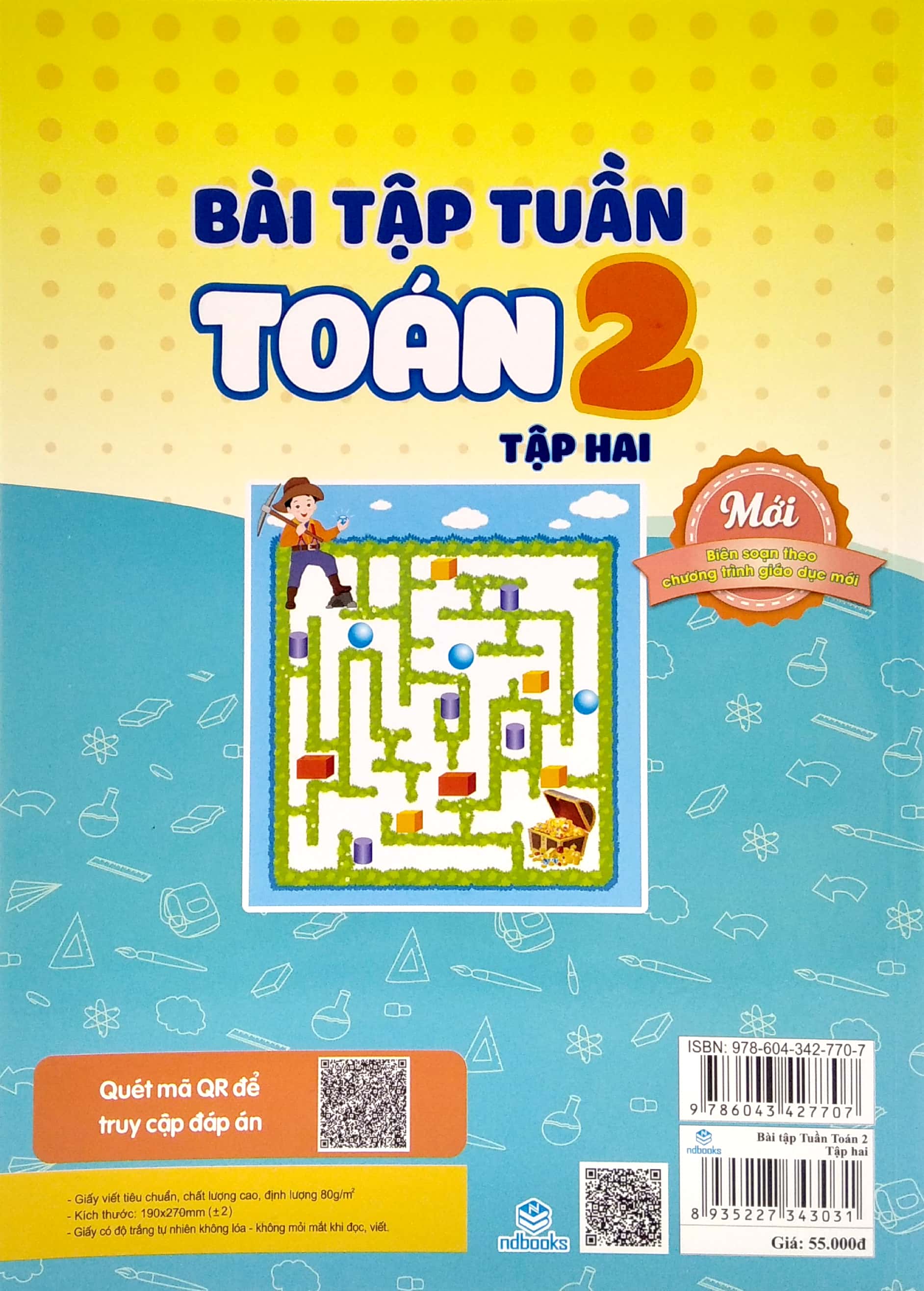 bộ bài tập tuần toán 2 - tập 2 (biên soạn theo chương trình giáo dục phổ thông mới) - Ảnh 6