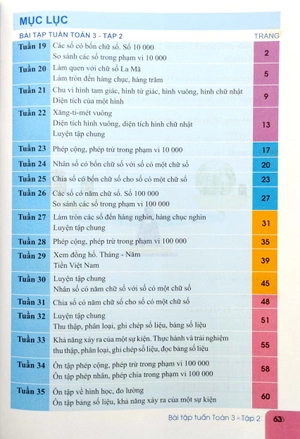 bộ bài tập tuần toán 3 - tập 2 (bộ sách kết nối tri thức với cuộc sống) - Ảnh 3