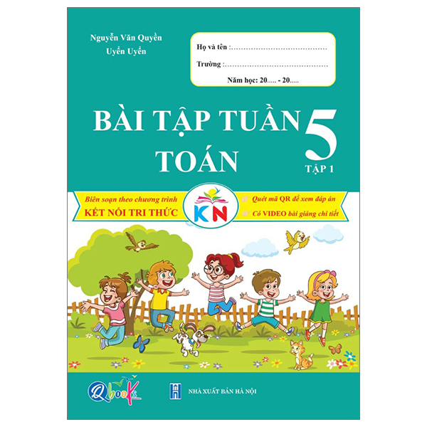 Bộ Bài Tập Tuần Toán 5 - Tập 1 (Kết Nối)