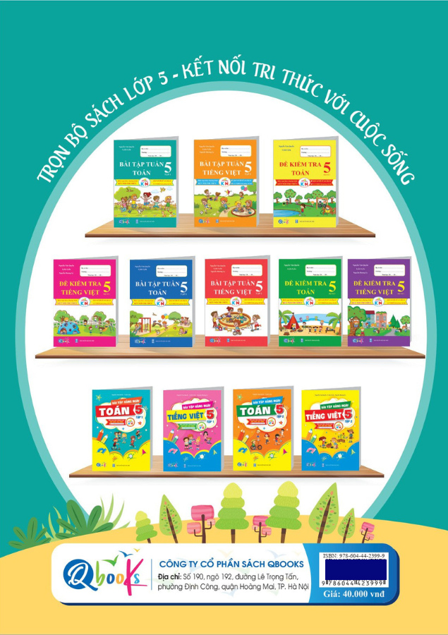 Bộ Bài Tập Tuần Toán 5 - Tập 1 (Kết Nối) - Ảnh 8