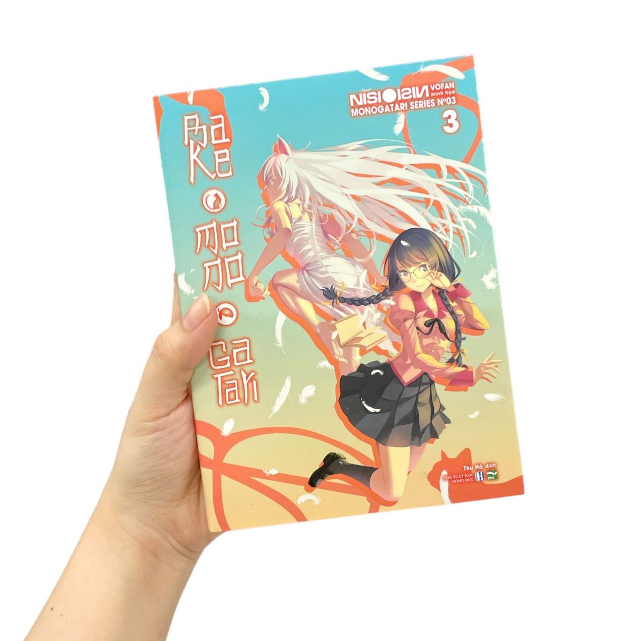 bộ bakemonogatari 3 - bản thường ver b: postcard nhựa - Ảnh 9