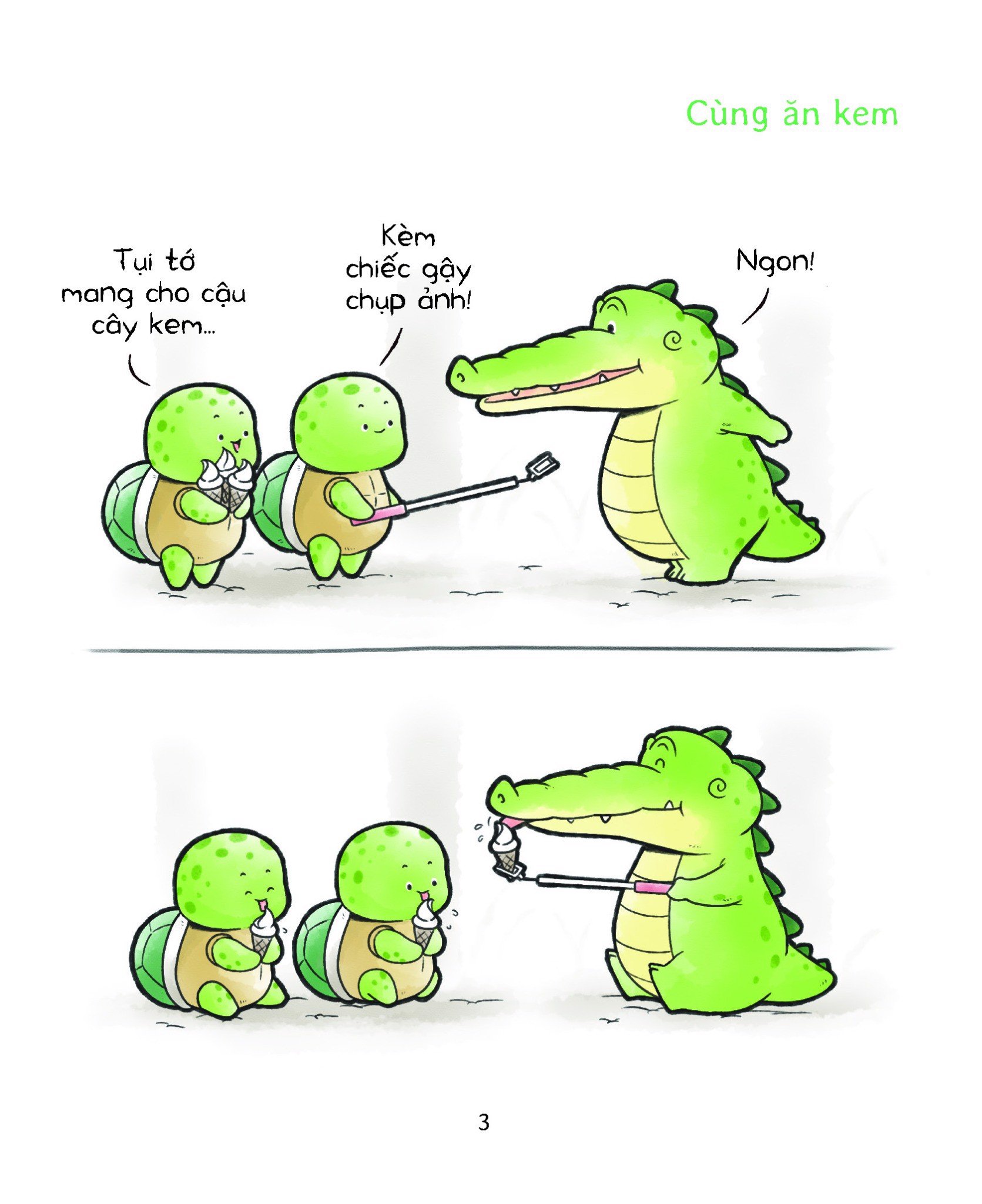 bộ bạn cá sấu thân thiện - tập 2 - những mẩu truyện nho nhỏ - Ảnh 6