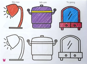 bộ bạn nhỏ ơi, tô màu thật là dễ - tập 2 - Ảnh 6