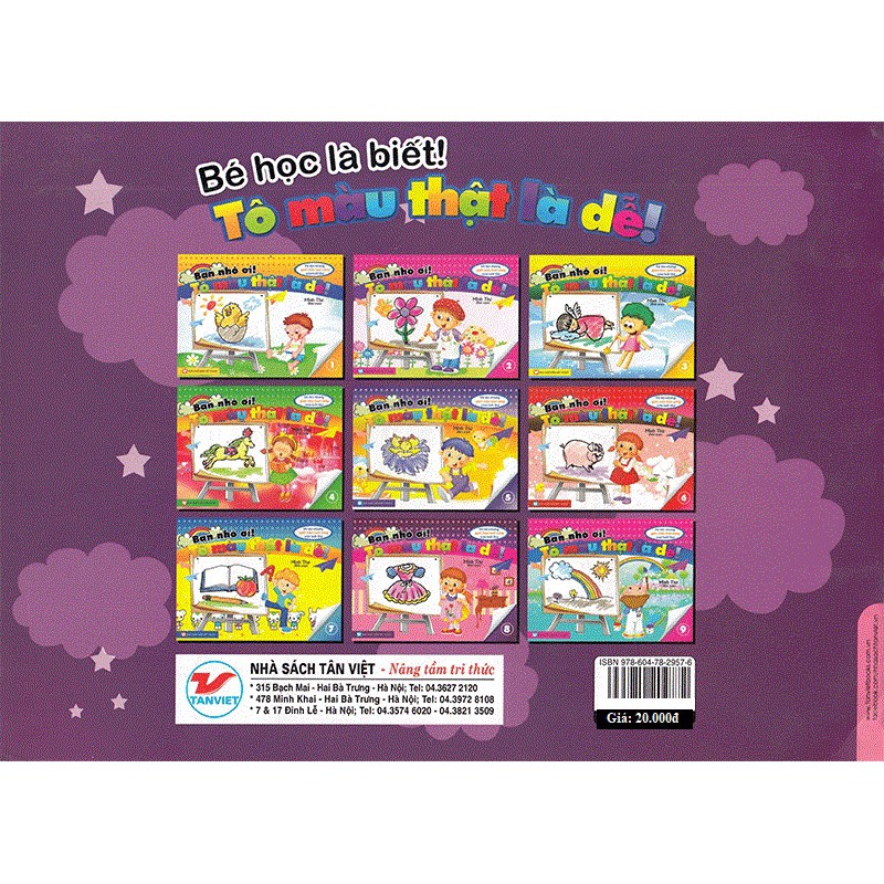 bộ bạn nhỏ ơi, tô màu thật là dễ - tập 5 - Ảnh 4