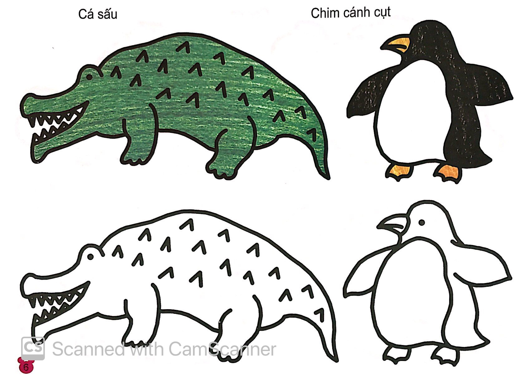 bộ bạn nhỏ ơi, tô màu thật là dễ - tập 7 - Ảnh 6