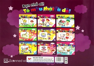 bộ bạn nhỏ ơi, tô màu thật là dễ - tập 8 - Ảnh 7