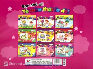 bộ bạn nhỏ ơi, tô màu thật là dễ - tập 9 - Ảnh 7