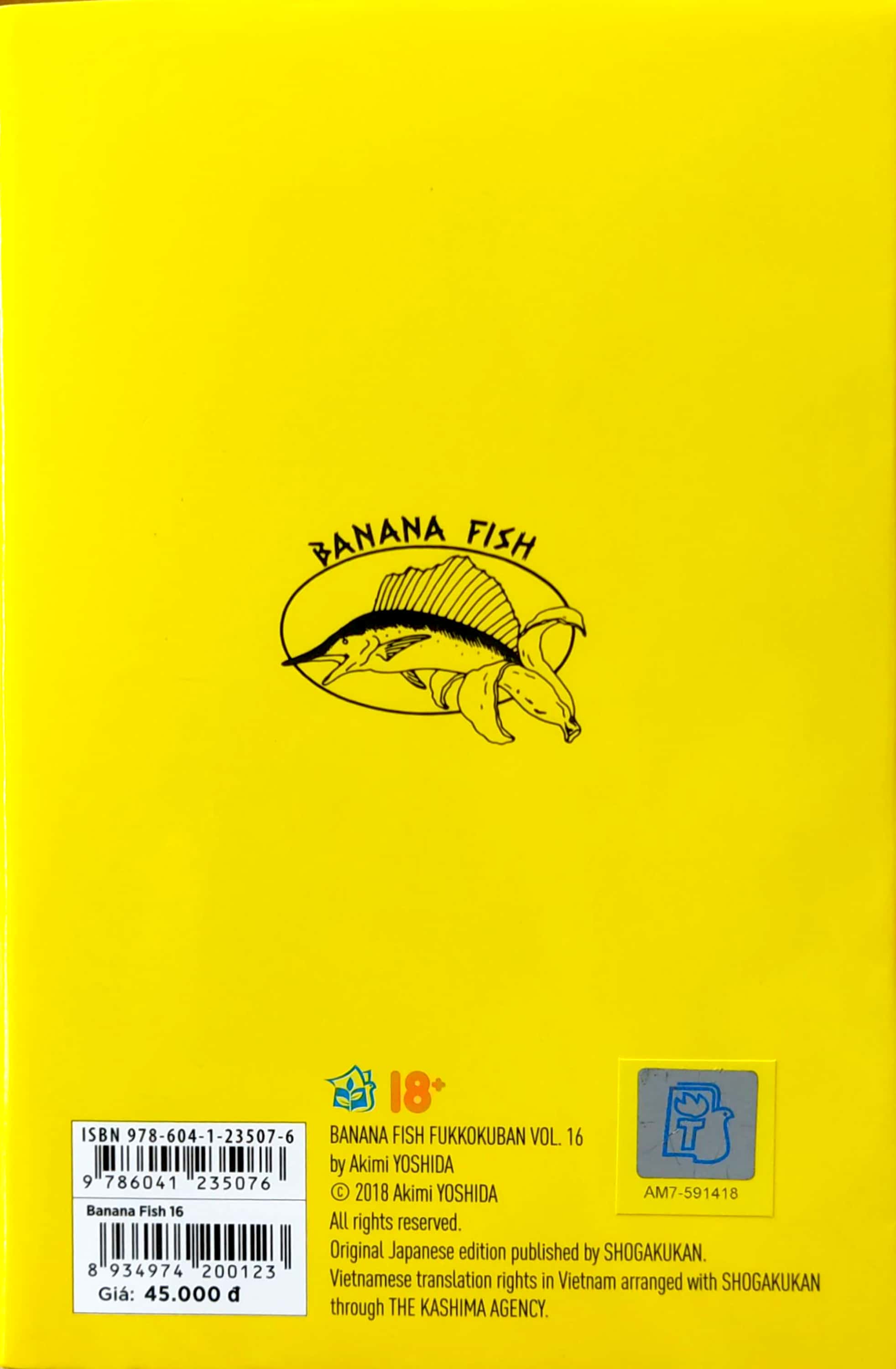 bộ banana fish - tập 16 - tặng kèm postcard giấy - Ảnh 8