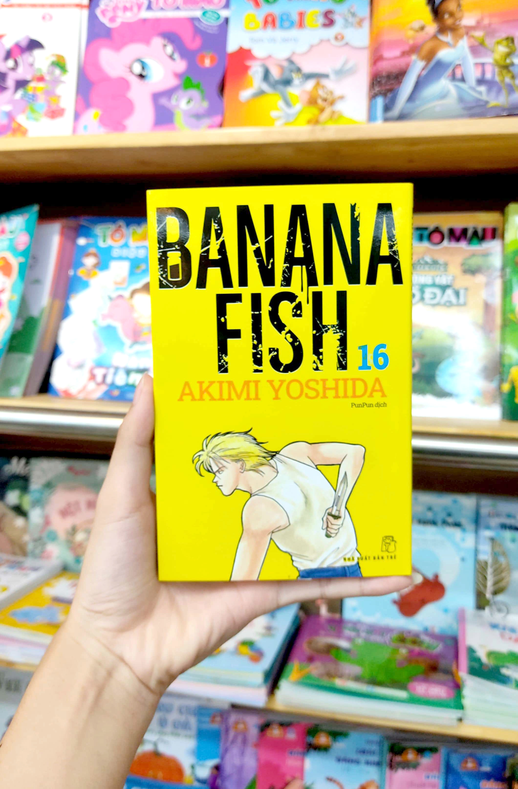 bộ banana fish - tập 16 - tặng kèm postcard giấy - Ảnh 9