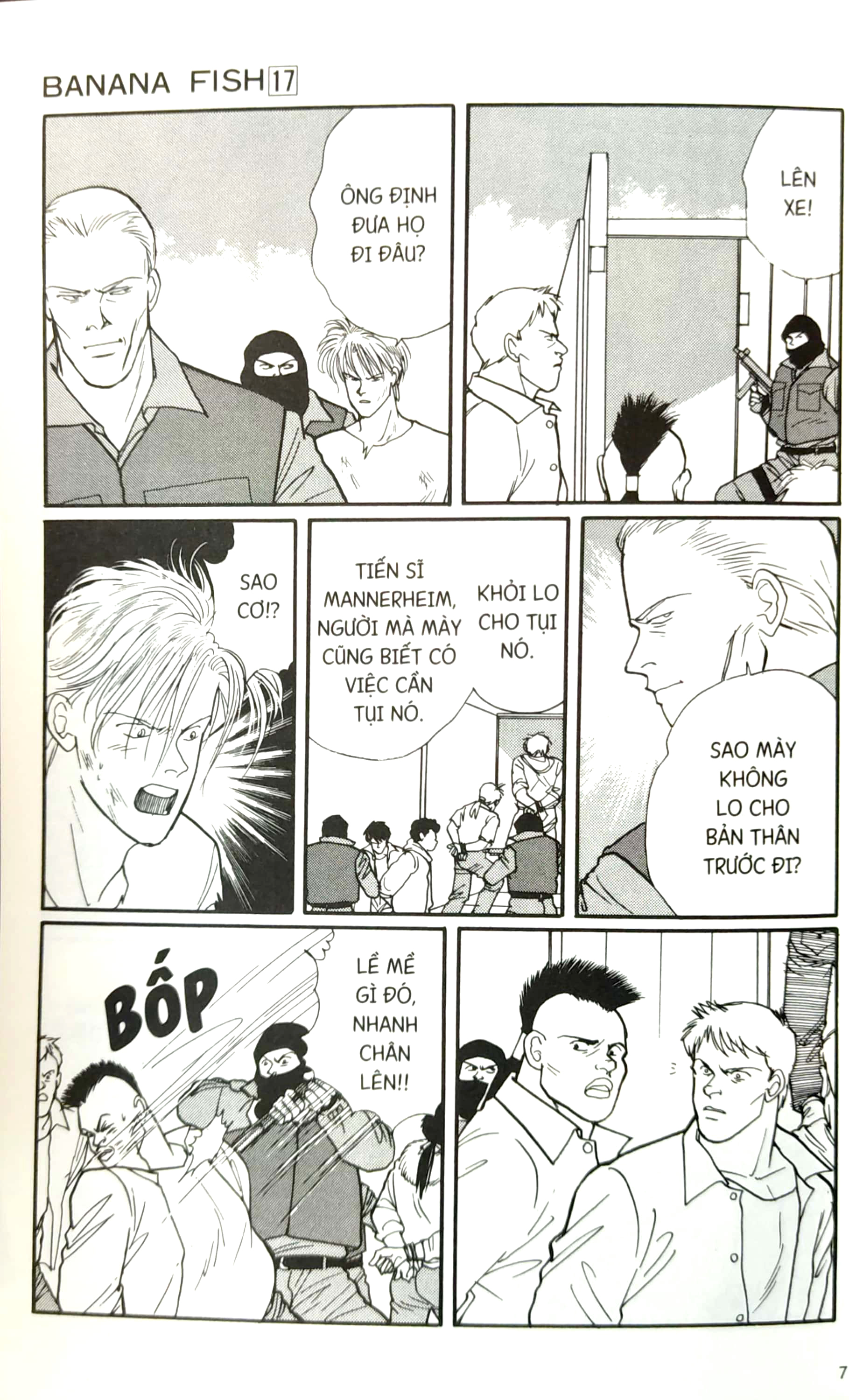 bộ banana fish - tập 17 - tặng kèm postcard giấy - Ảnh 7