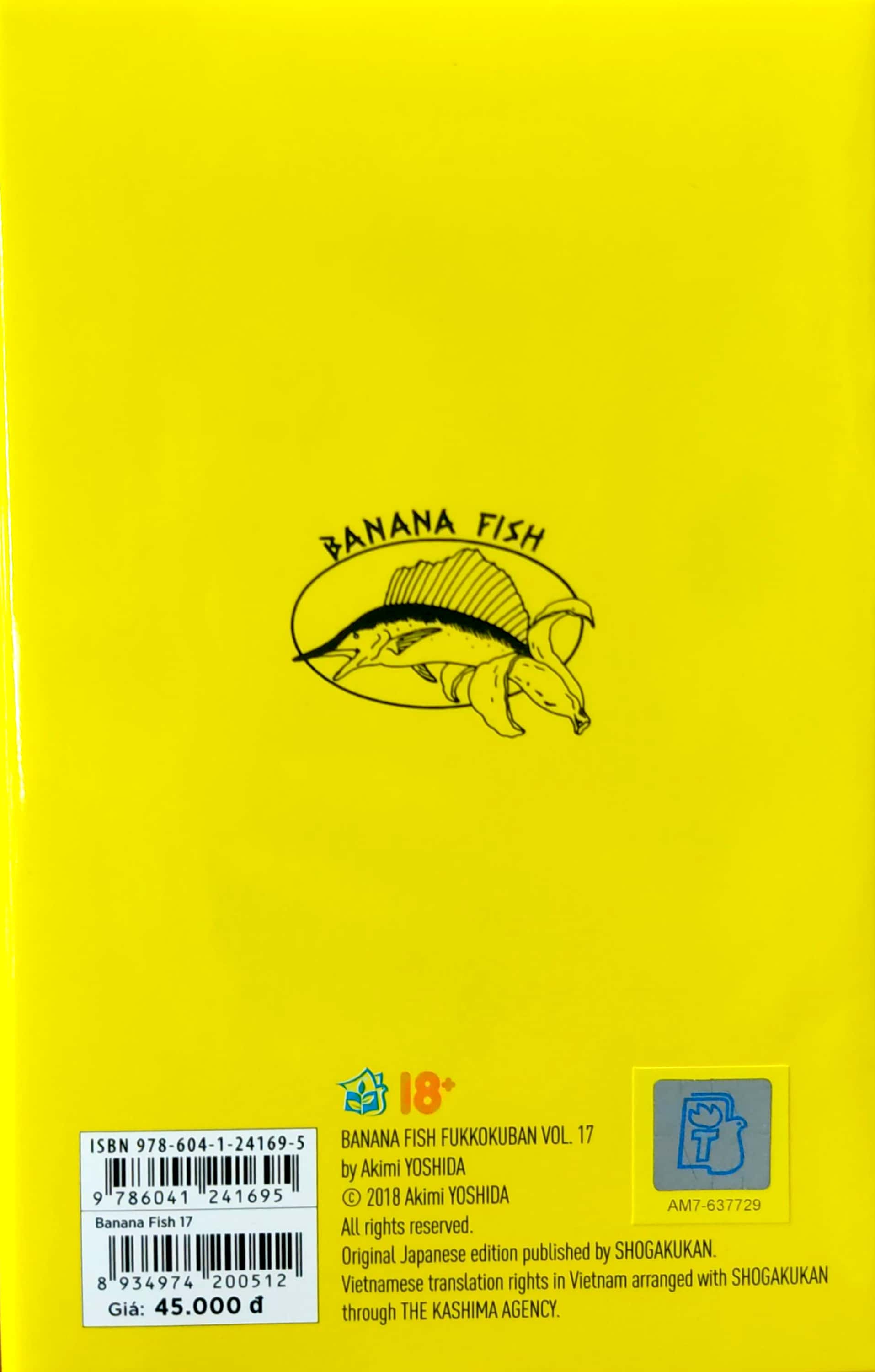 bộ banana fish - tập 17 - tặng kèm postcard giấy - Ảnh 8