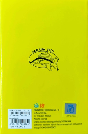 bộ banana fish - tập 18 - tặng kèm postcard giấy - Ảnh 8