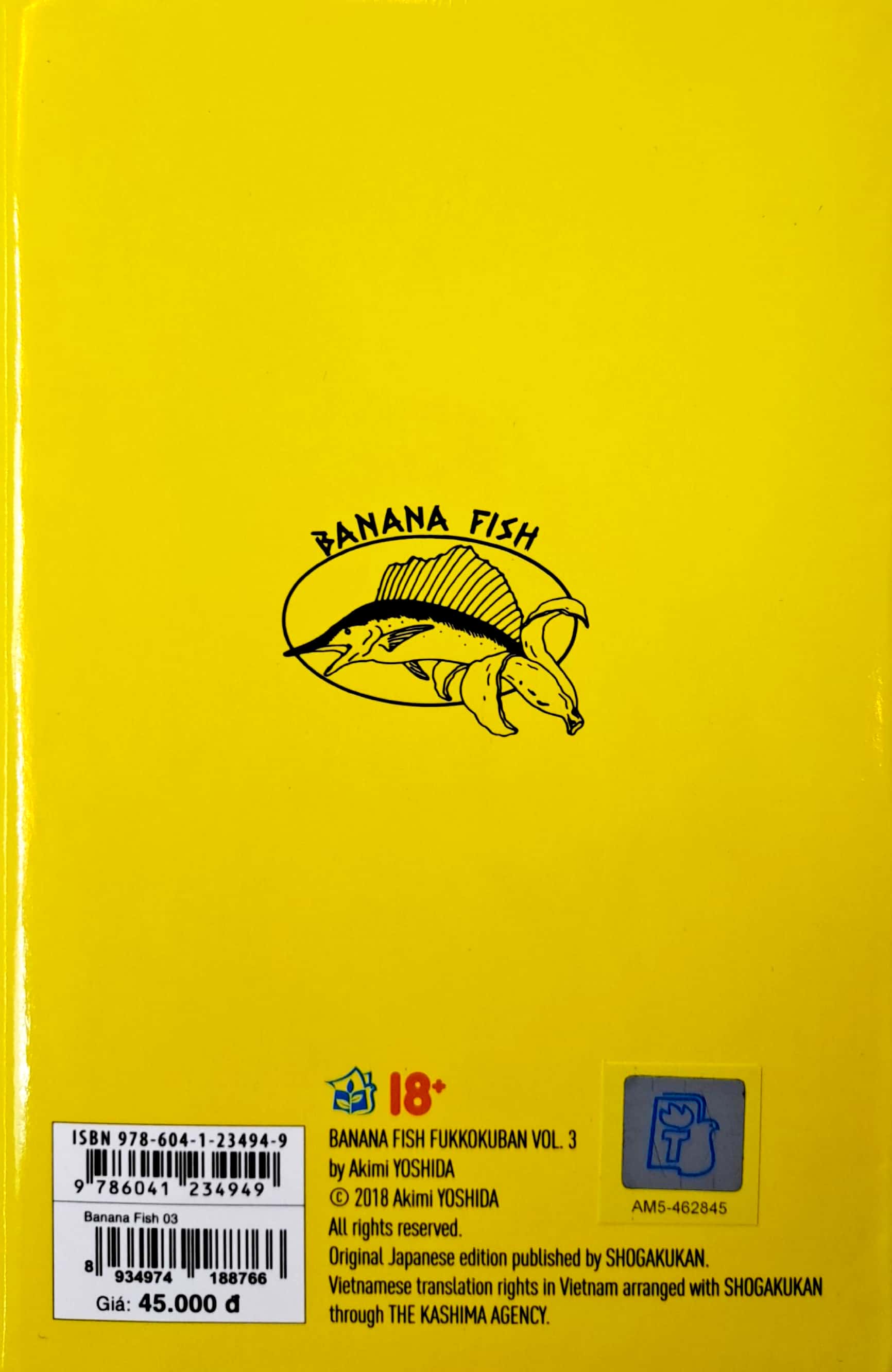 bộ banana fish - tập 3 - tặng kèm postcard giấy - Ảnh 8