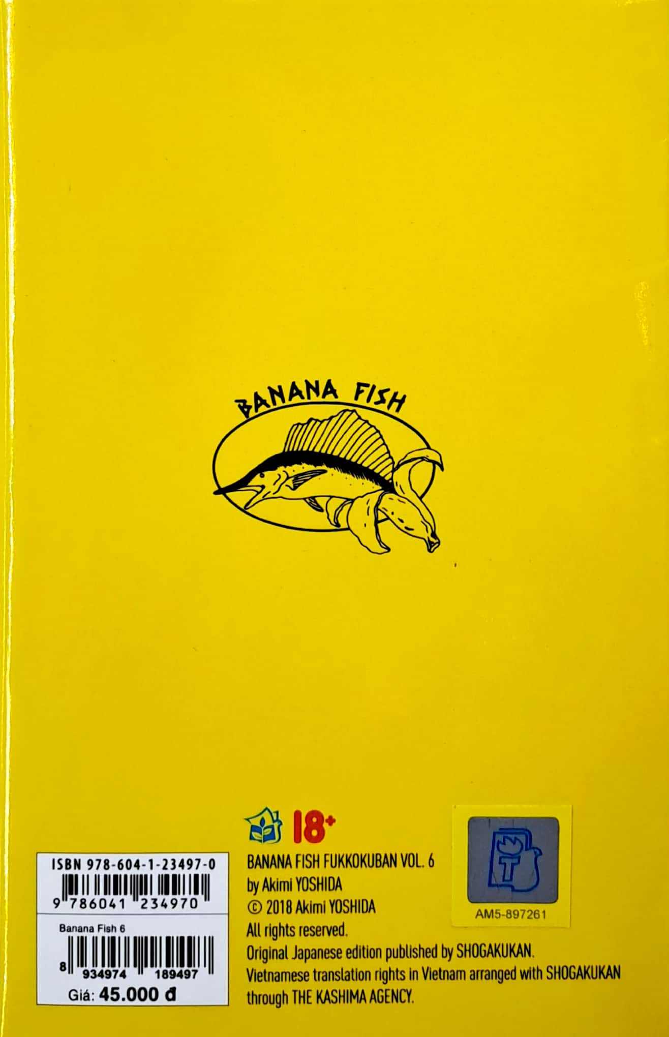 bộ banana fish - tập 6 - tặng kèm postcard giấy - Ảnh 8