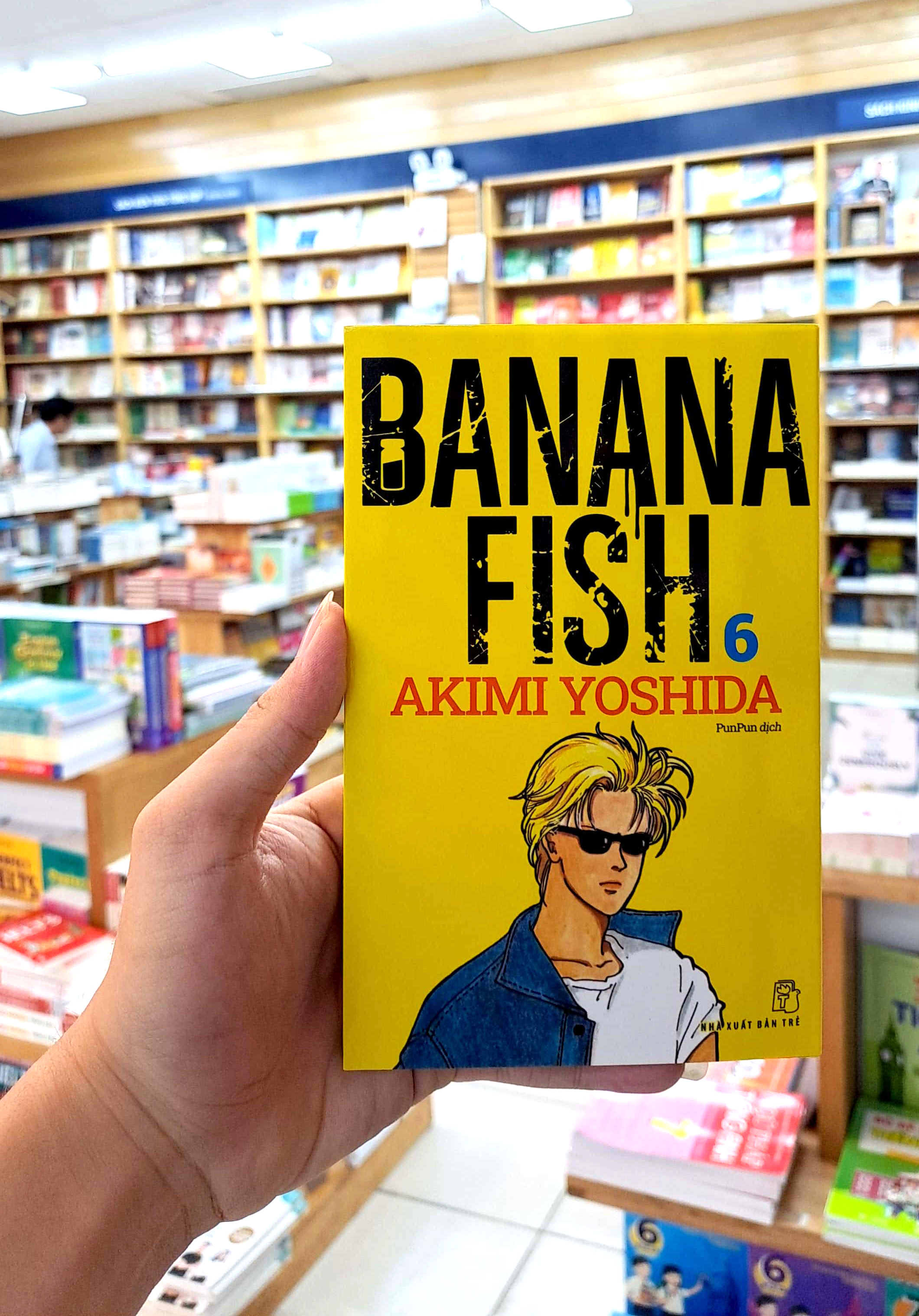 bộ banana fish - tập 6 - tặng kèm postcard giấy - Ảnh 9