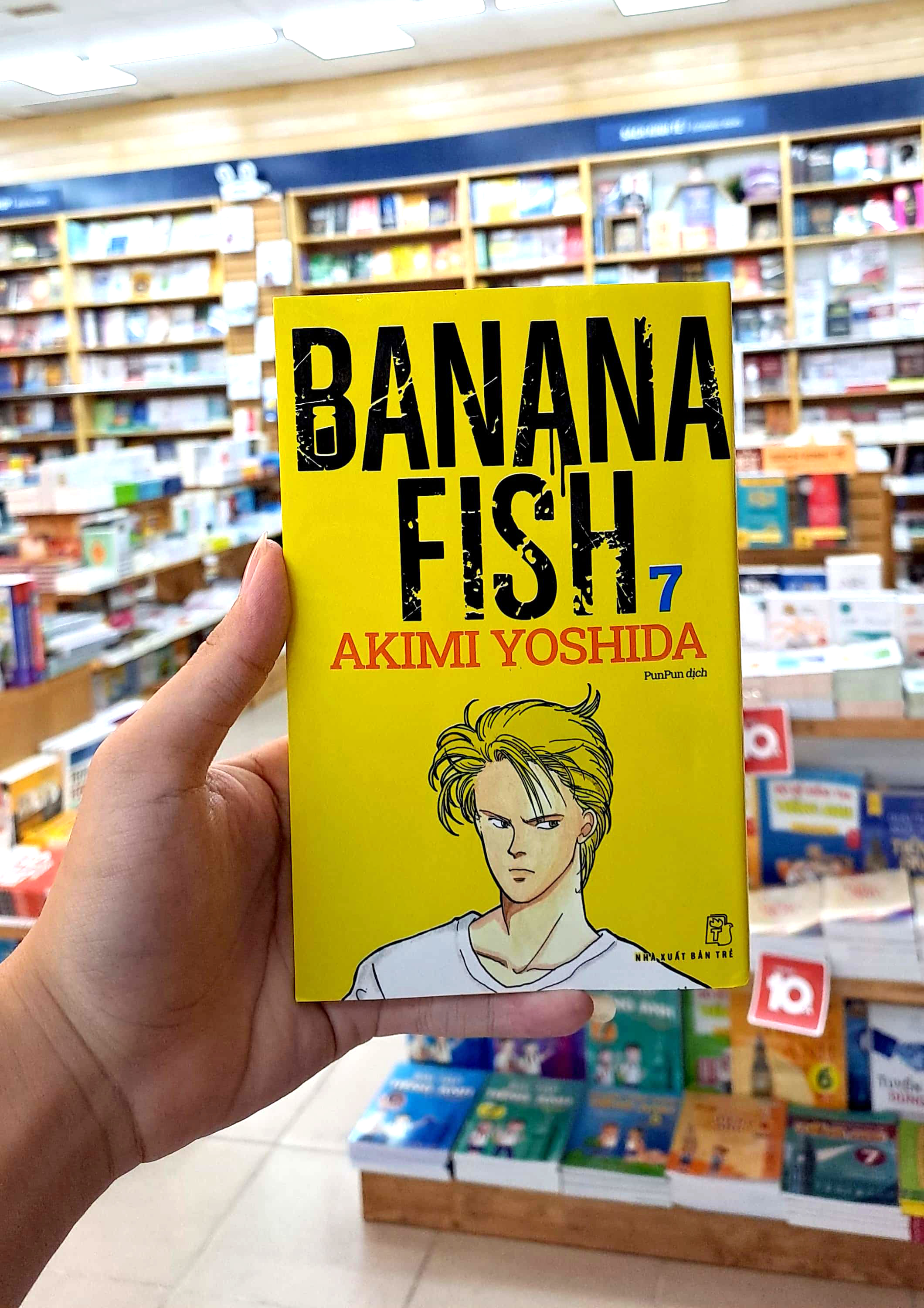 bộ banana fish - tập 7 - tặng kèm postcard giấy - Ảnh 9