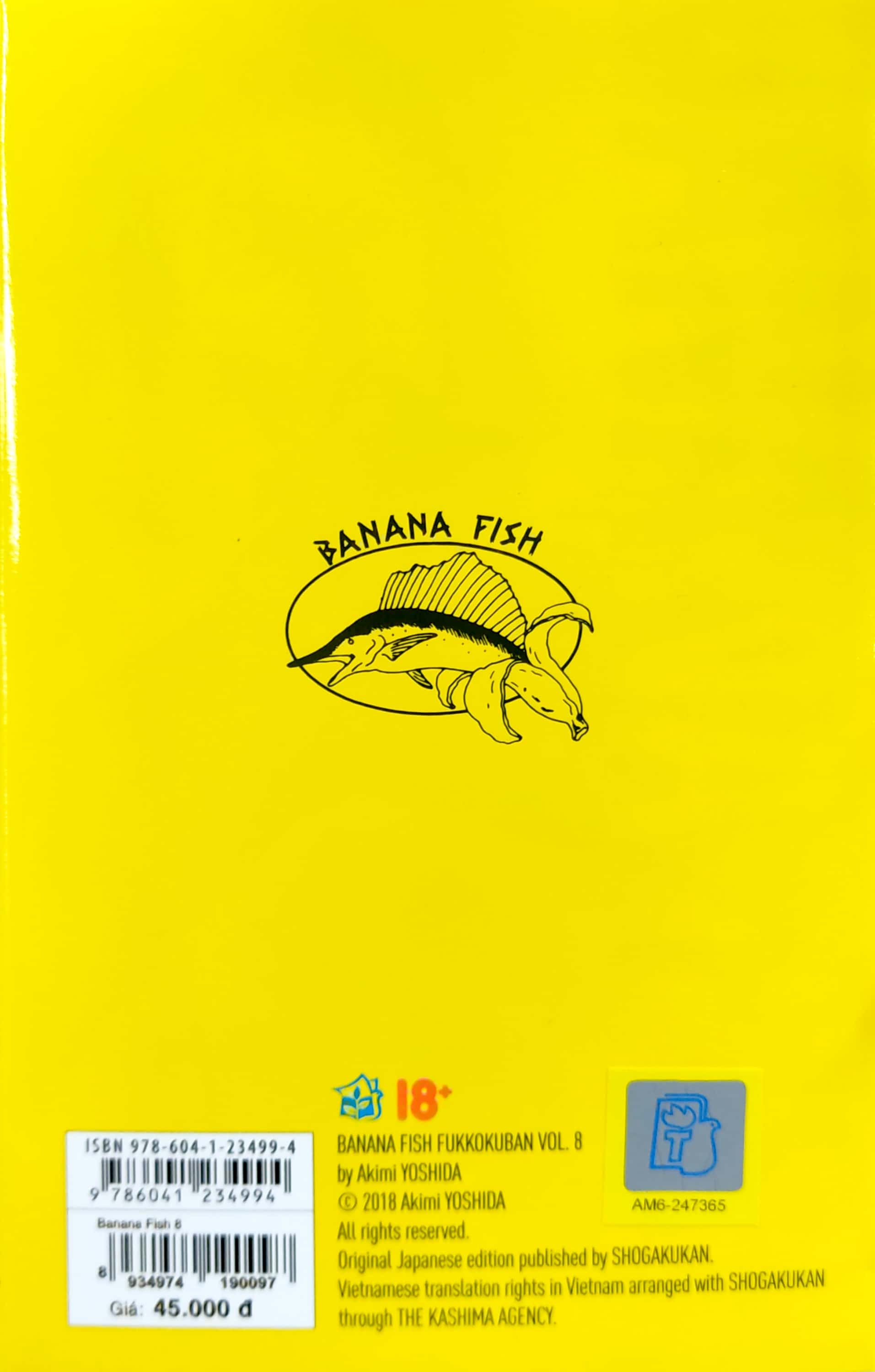 bộ banana fish - tập 8 - tặng kèm postcard giấy - Ảnh 8