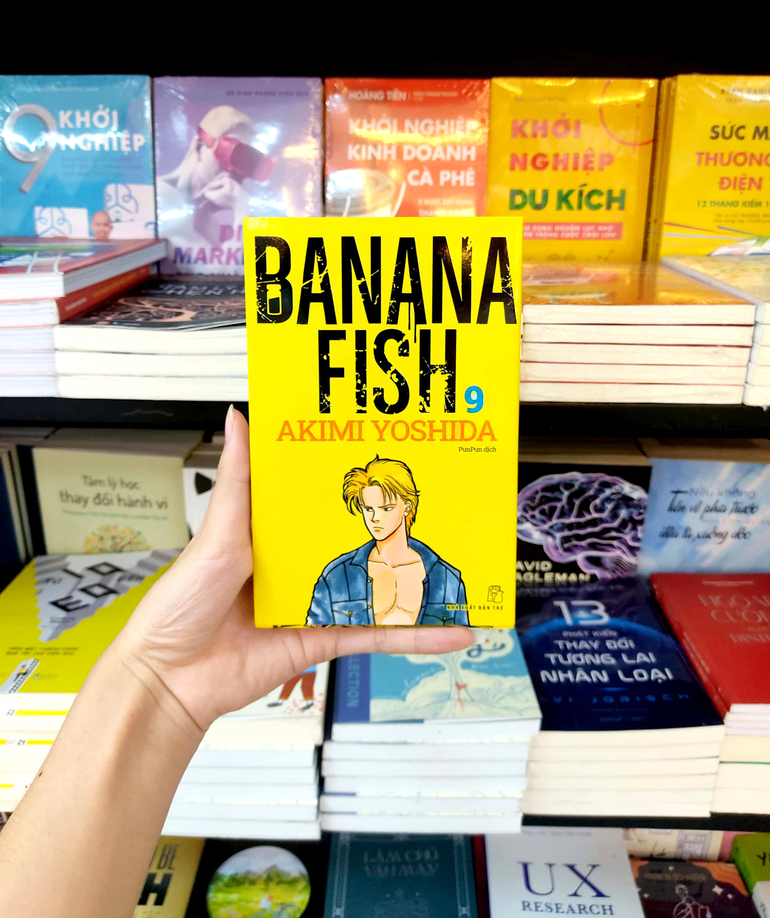 bộ banana fish - tập 9 - tặng kèm postcard giấy - Ảnh 9