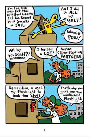 bộ banana fox #2: banana fox and the book-eating robot: a graphix chapters book - Ảnh 6