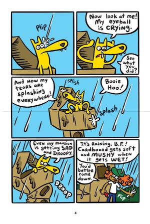 bộ banana fox #2: banana fox and the book-eating robot: a graphix chapters book - Ảnh 8