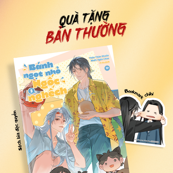 Bộ Bánh Ngọt Nhỏ Ngốc Nghếch - Tập 3 - Tặng Kèm Bookmark Chibi