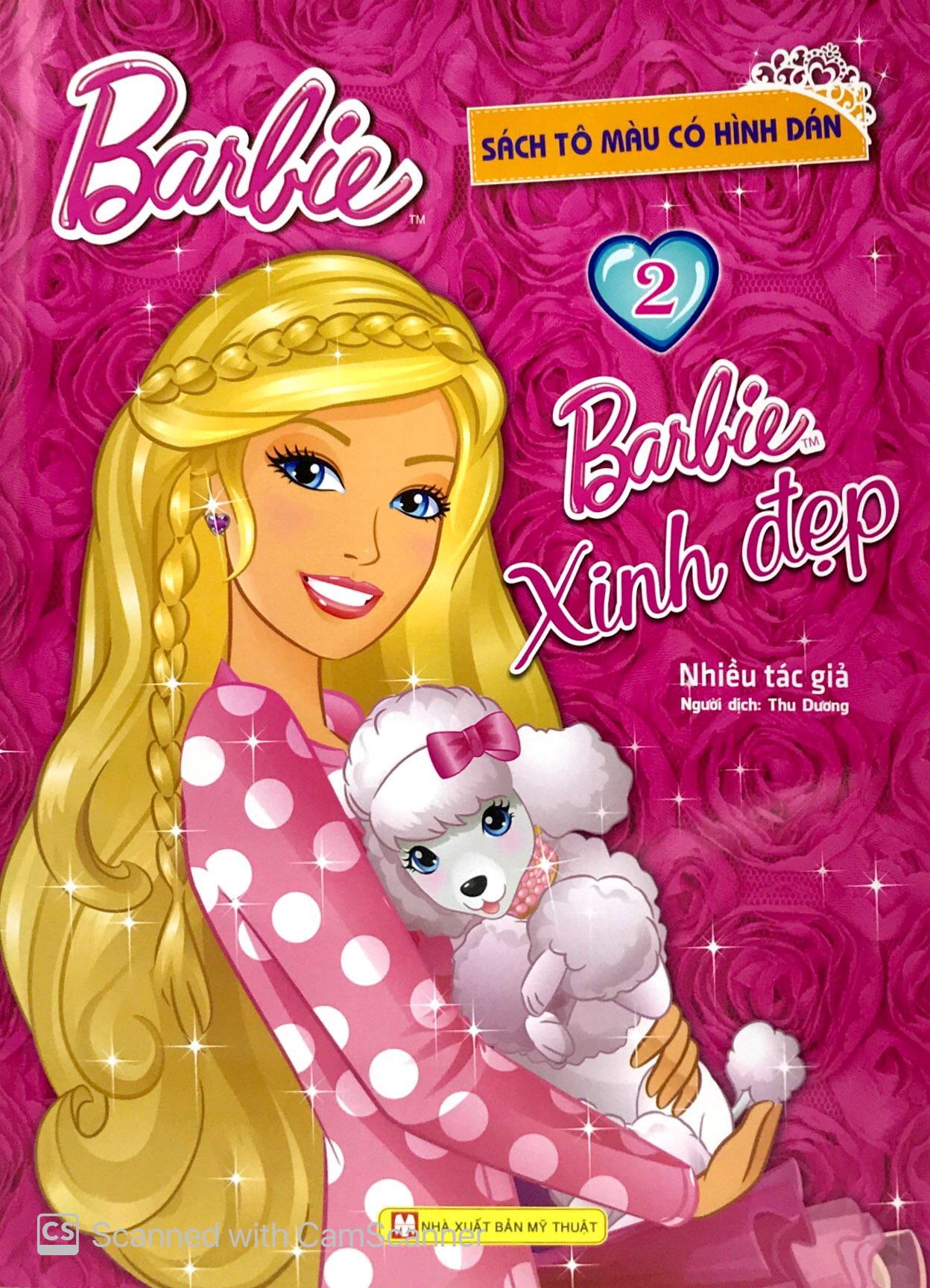 bộ barbie xinh đẹp 2 (tô màu có hình dán) - Ảnh 2