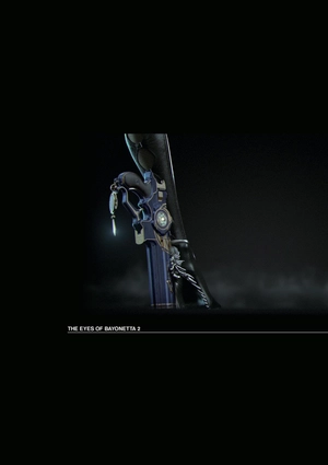 bộ bayonetta 2 official art book: the eyes of bayonetta 2 ベヨネッタ2 公式設定資料集 - Ảnh 4