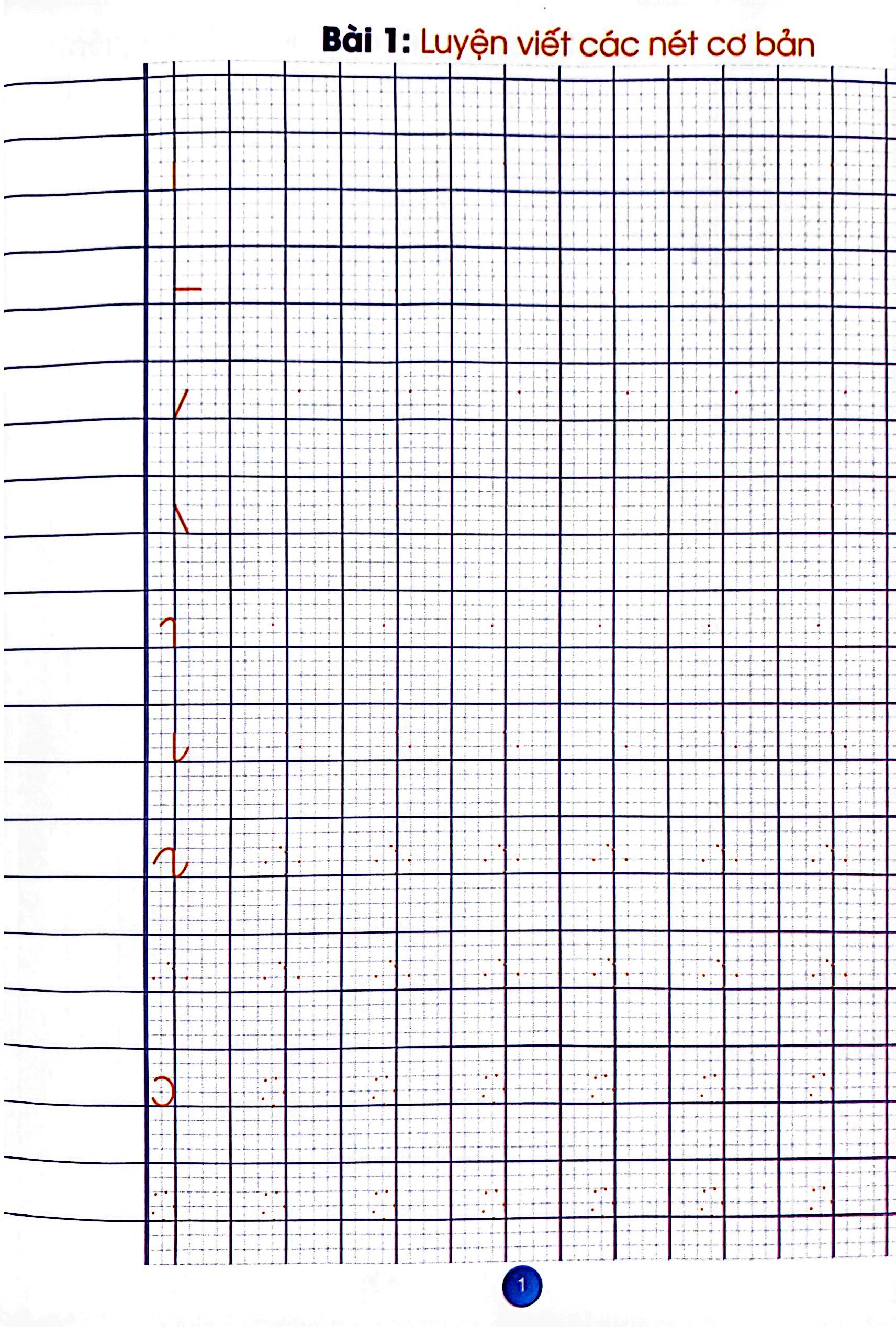bộ bé chào lớp một - luyện viết chữ cái - quyển 1 - Ảnh 3