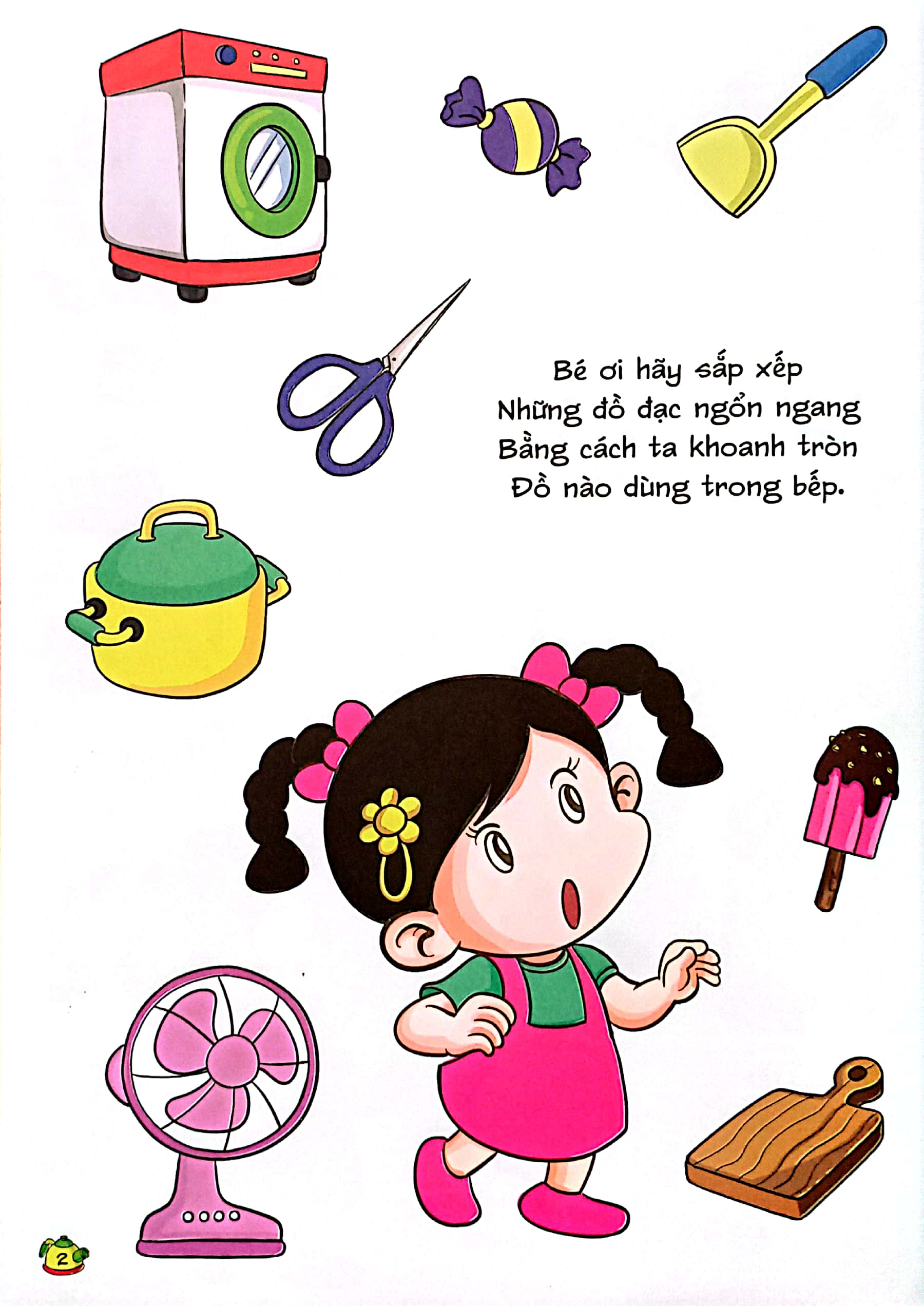 Bo
						
										
										Be Choi Sang Tao - Tap 1 - Vao Bep That Kheo (Danh Cho Tre 3 Tuoi) - Ảnh 3