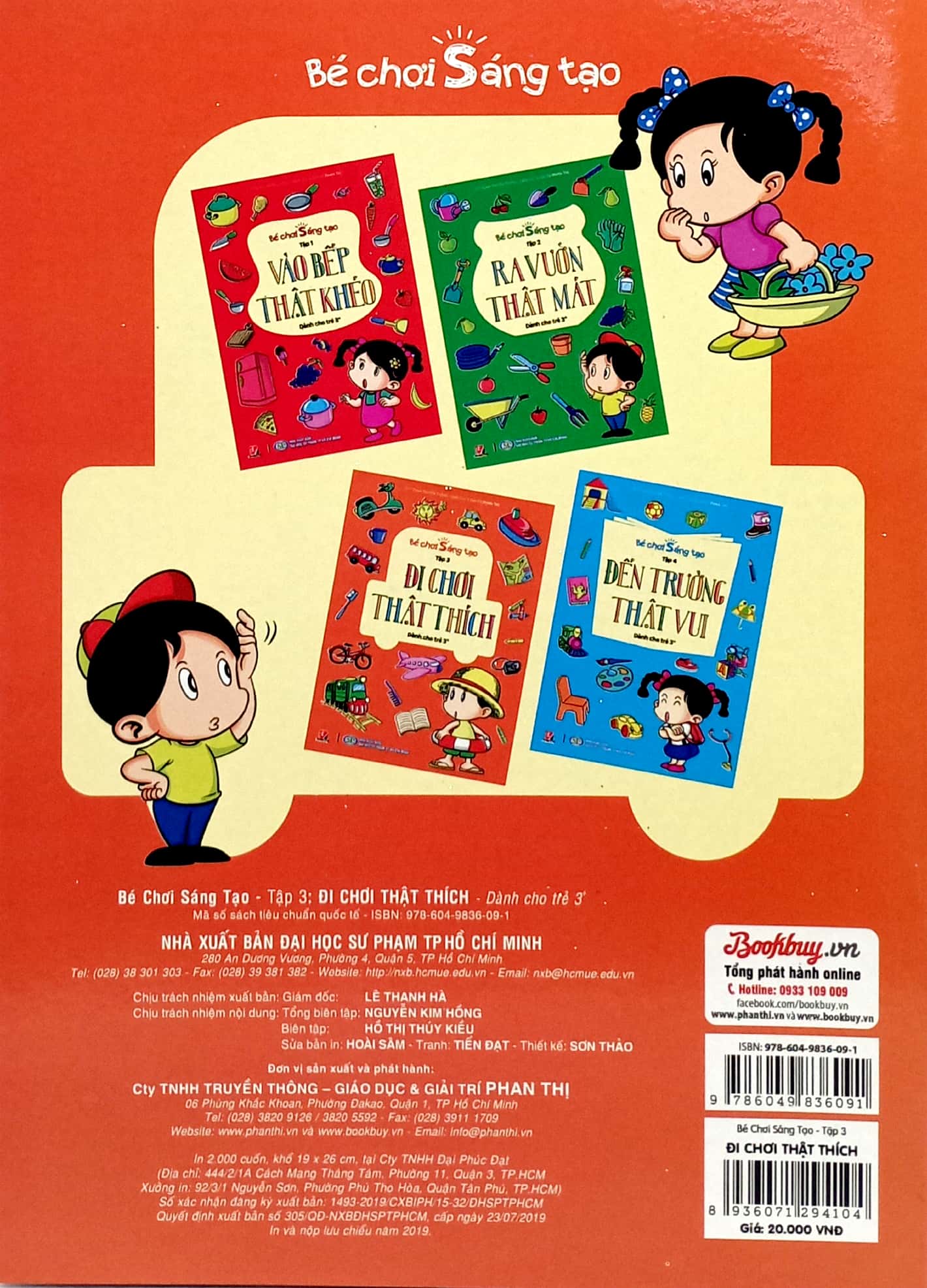 Bo
						
										
										Be Choi Sang Tao - Tap 3 - Di Choi That Thich (Danh Cho Tre 3 Tuoi) - Ảnh 6