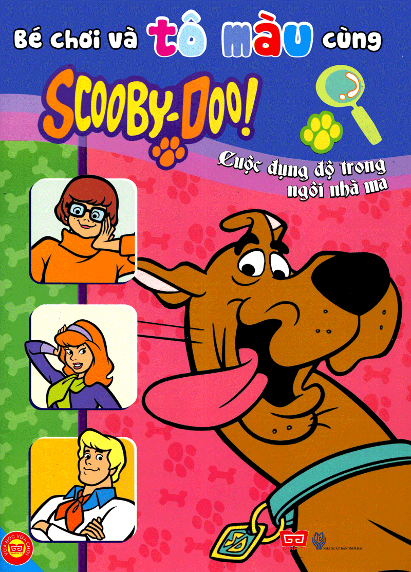 bộ bé chơi và tô màu cùng scooby-doo t5 (cuộc đụng độ trong ngôi nhà ma) - Ảnh 2