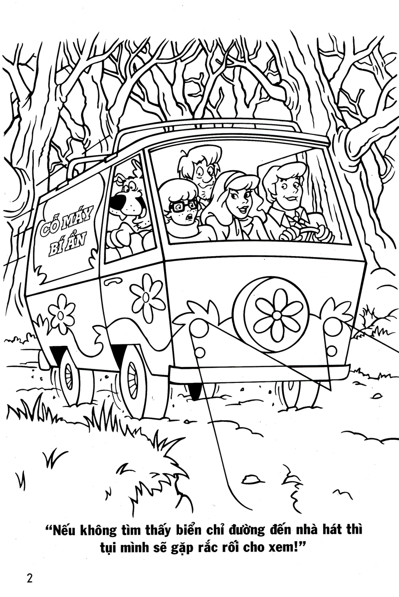 bộ bé chơi và tô màu cùng scooby-doo t5 (cuộc đụng độ trong ngôi nhà ma) - Ảnh 4